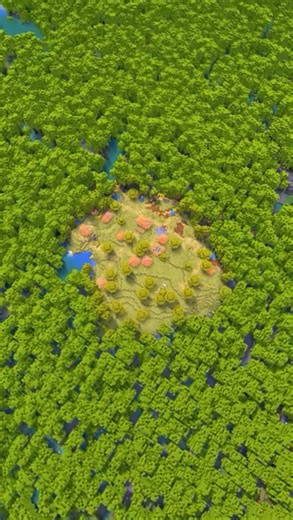 Minecraft Seed With An Abandoned Village Surrounded By Mangrove Swamp!