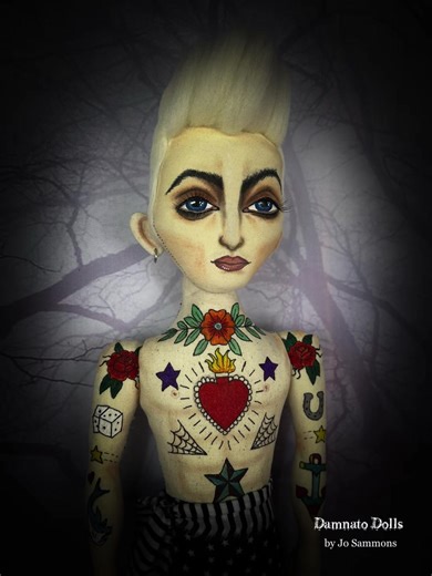 Billy is available in my Etsy store #tattoos #tattooedmen #tattoolove