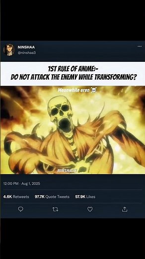 #subscribe to my YouTube channel 🫡#attackontitan #ninshaa #ninshaa3 #anime #erenyeager #viral #trend