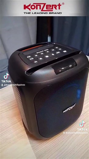Check out mga KaKonzert ang ating bagong Konzert Bulilit Uno! Perfect dalhin kahit saan, para sa masayang bonding ng pamilya. Available sa pinakamalapit na Konzert Authorized Dealer sa inyong lugar. BULILIT UNO PARTY SPEAKER SYSTEM 6.5" Party Speaker System BT, USB/SD, FM Radio & Wireless Mic 1500W PMPO (7.4v/4400mAh) SRP: 4,999.00 #KonzertPh #KonzertTheBetterChoice #KonzertforFilipino #BringHomeKonzert #KonzertBulilitUno | Konzert Philippines