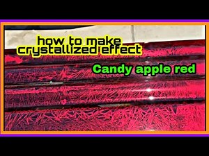 how to make crystallized effect