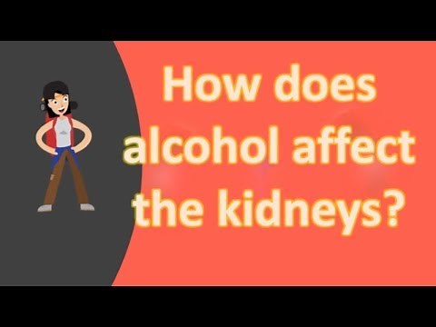 How does alcohol affect the kidneys ?