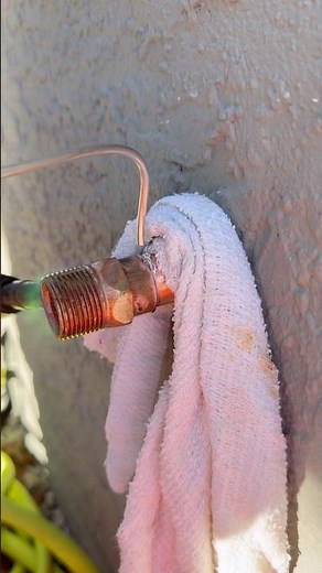 repiping a house and installing a hose bib on a pex A stubout