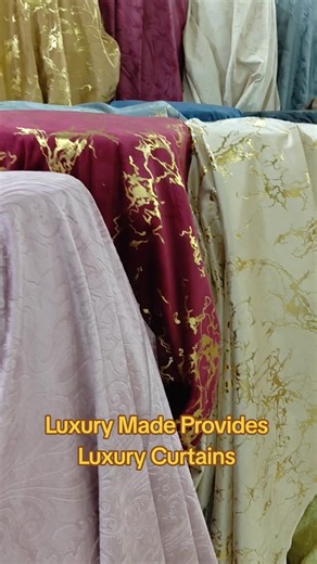 Luxury Velvet Fabric for Curtains & Bed Sheets