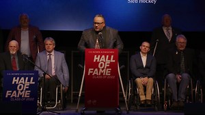"We did it, boys." The 2002 Paralympic Sled Hockey Team reunites 20 years after winning gold 👇 #TeamUSAHOF | Team USA