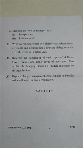 MBA (all) Management concept and practice 2025 ( BU )