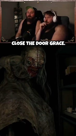 Why are you screaming? The game isn't even that scary! The game being Resident Evil 9: Requiem 😭