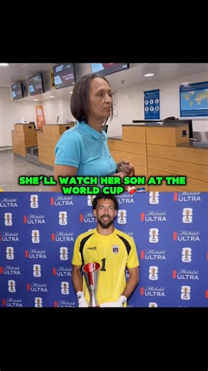 His Mom Finally Got Her Visa… Now She’s Going to the World Cup ❤️🇨🇻