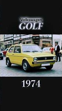 【VOLKSWAGEN】ゴルフの歴史【1974~2025】#volkswagen #golf #viral