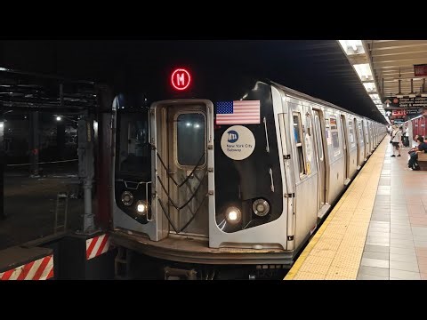 NYC Subway IND R160A (M) Train Full Ride From Middle Village-Metropolitan Av to Forest Hills-71 Av