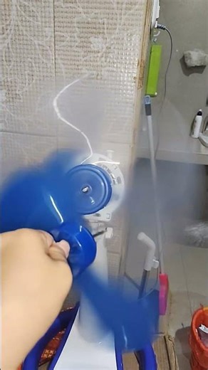 Blue Mini CellingFan - Spinning And Fall #fan #kipasangin #blue #fans