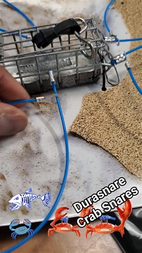 Durasnare Crab Snares #dungenesscrab #crabseason #crabsnare #pierfishing #pierlife #saltlife | GHOST Bait & Tackle