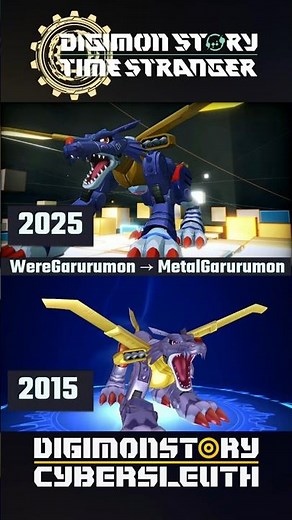 MetalGarurumon Evolution: Digimon Story Time Stranger & Cyber Sleuth