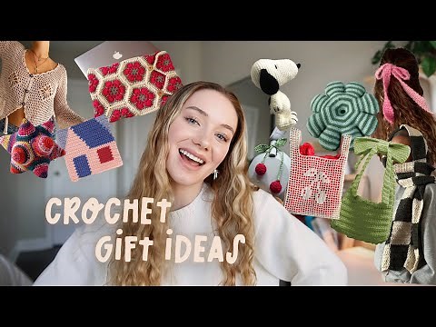easy crochet holiday gift ideas! (free/paid patterns)