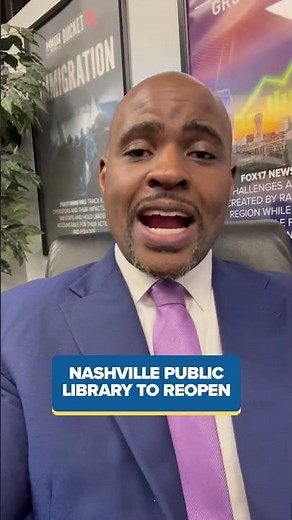 Unclaimed veteran honored, and Nashville Public Library reopens after a fire