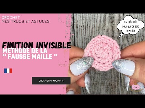 La FINITION INVISIBLE au crochet en ROND - DÉBUTANTS - Crochet TUTO - AMIGURUMIS