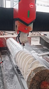 📽️ Stunning marble Roman column processing technology – witness the exquisite presentation of art! ✨ 💎 The perfect combination of luxury and durability. From raw stone to elegant masterpiece, every step combines technology and tradition. 🔹 Raw material selection – only the best marble is used 🔹 Infrared and water jet cutting – create perfect curves and details 🔹 Machine hand polishing – mirror-like gloss 🔹 Waterproof sealing – lasting beauty #dongxing #dongxingmarble #marble #MarbleCustomi