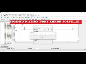 How to solve Communication Error in WPLSoft Simulation? For Beginners