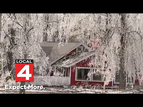 Ice storm leaves thousands without power in Northern Michigan