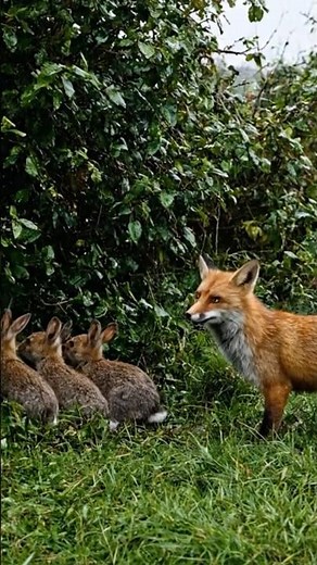 🦊 Fox’s Lightning Hunt – Rabbit Caught in Seconds! 🐇⚡