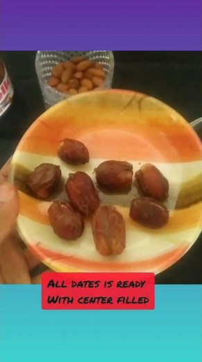 1 Minute Dessert With Dates #shorts