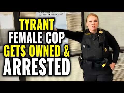 Female Officer & Partner Learn the Hard Way — Man Refuses ID! (1st Amendment Audit)