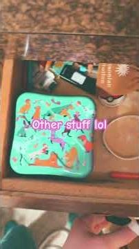 Study desk tour! (And room tour)