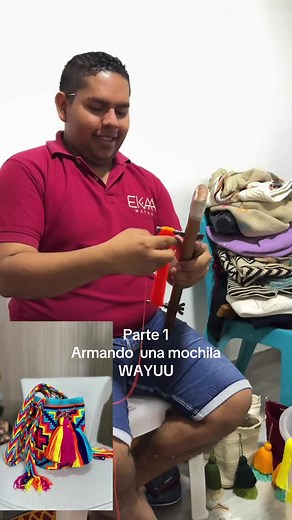 Cómo tejer bolsos wayuu paso a paso