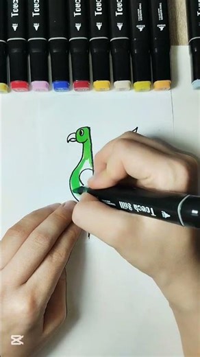 “Turning Letter K into a Parrot 🦜”