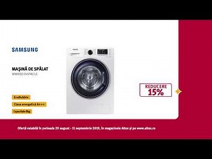 Masina de spalat rufe SAMSUNG WW80J5345FW/LE, 8kg, A+++ | Altex.ro