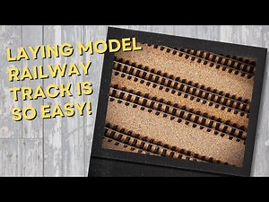 How To Lay PERFECT Track on a Model Railway Layout with Ease!