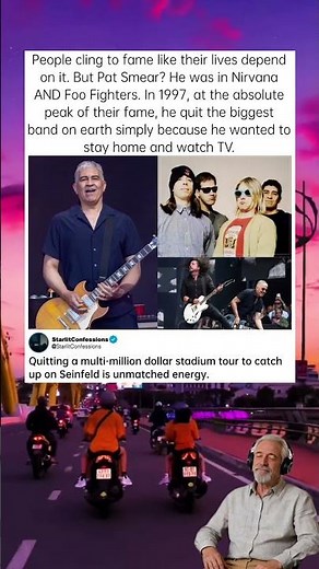 Why he quit the biggest band in the world. #PatSmear #FooFighters #90sRock