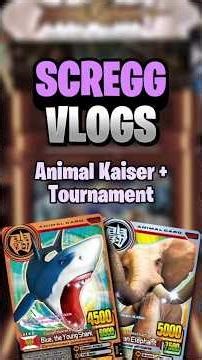 Going on an Animal Kaiser + Tournament (w/ Bonus PKMN Pack Battle) | ScreggVlogs