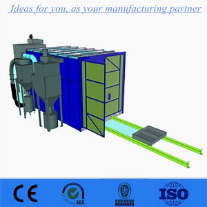 [Hot Item] Advanced Container Sandblasting Room Booth with Recycling System