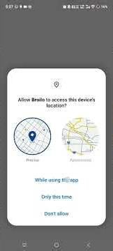 Broilo App – Background Location Tracking for Delivery Monitoring