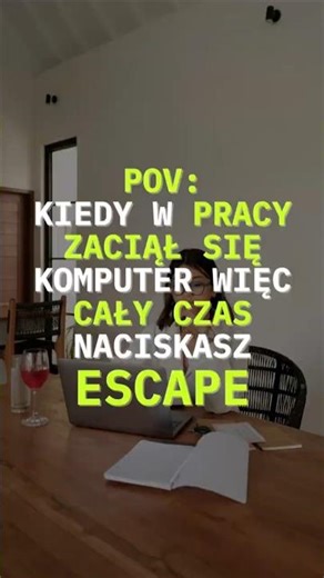 Kiedy w pracy zaciął się komputer