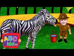 Zoo & Zebra - Lower Case Alphabet "z" | ABC Kid TV Nursery Rhymes & Kids Songs