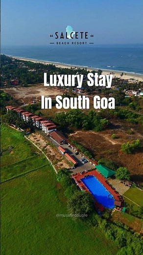 Luxury Stay in South Goa 🌴 4★ Resort Tour with Infinity Pool & Jacuzzi | Salcet beach resort #goa