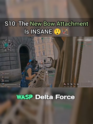 S10: The New Bow Attachment Is INSANE 😲🏹 #deltaforce #dfwarfare #new #leak #update