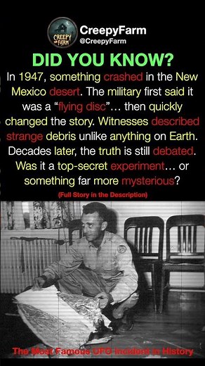 The Roswell UFO Crash: What Really Happened?