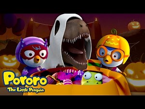 Pororo Halloween Dinosaur Island | Halloween Adventure | Halloween Song for Kids
