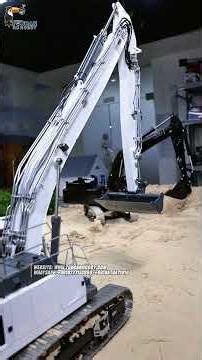 The LESU AOUE LR945 long-reach hydraulic RC excavator is perfect for compact jobs
