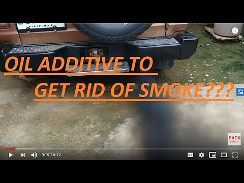 Do Engine Oil Additive to get Rid of Smoke Really Work?
