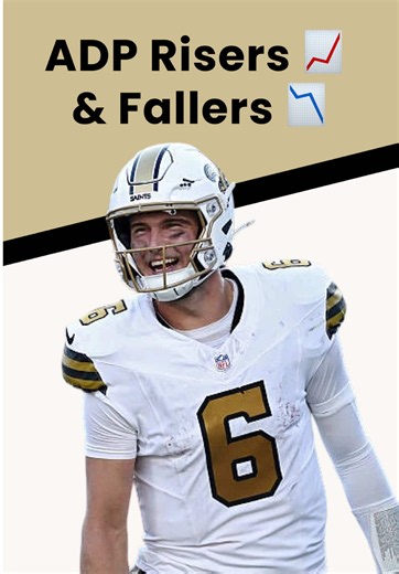 All ADP data from underdog fantasy football drafts #walterpicks #fantasyfootballtips #fantasyfootballadvice