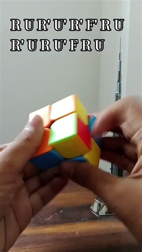 How To Solve 2/2 Cube #trending #goviral #tricks #shorts #algorithm