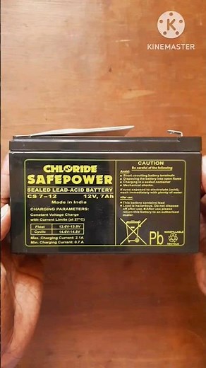 EXIDE 12v Lead-Acid 7Ah Battery || New Sealed 7Ah Battery #leadacidbattery #7ahbattery #exidebattery
