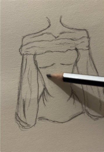 Korean Sweater Drawing Tutorial for Beginners