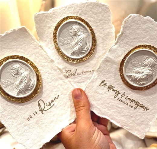 Set of 3 Handmade Christian Prayer Cards – Scripture Card Gift Set – Religious Gift – Faith Keepsake - Etsy