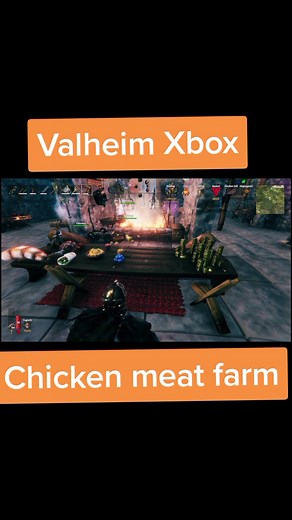 Cómo crear una granja de pollo en Valheim Xbox