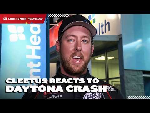 “Didn’t Check Myself…” Cleetus McFarland After NASCAR Truck Series Debut Crash